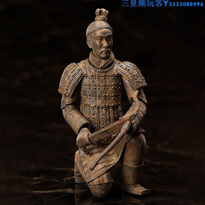 figma#SP-131 桌上美術館 兵馬俑 可動人偶擺件 盒裝手辦模型〖三夏潮玩客〗