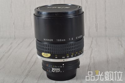 【品光數位】Nikon AIS 135mm F2 定焦 手動 內建遮光罩 #95035