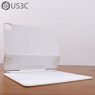 【US3C-板橋店】【一元起標】公司貨 Apple Magic Keyboard For iPad Pro 12.9吋 A2480 白 巧控鍵盤 蘋果鍵盤