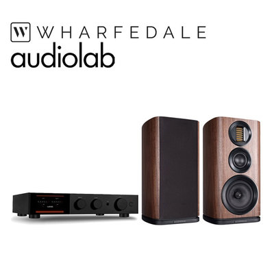 Audiolab 9000A 數位DAC綜合擴大機 + Wharfedale 英國 EVO 4.2 喇叭【公司貨保固】