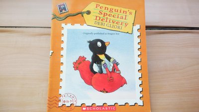 ## 馨香小屋--英文繪本童書/ Penguin's Special Delivery (外文書) 小企鵝Milo的故事