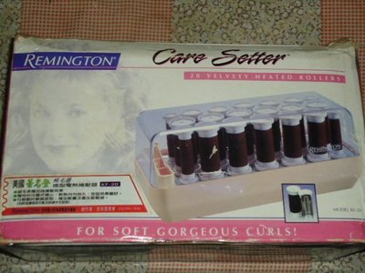 美國蕾名登 Remington 絨毛捲 / 造型電熱髮捲器.......世界專利