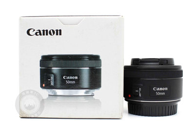 【台南橙市3C】CANON EF 50mm F1.8 STM 人像 定焦鏡 公司貨 二手鏡頭 #88912