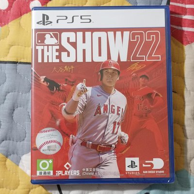 全新-PS5 MLB The Show 22 美國職棒大聯盟+中英文合版-大谷翔平