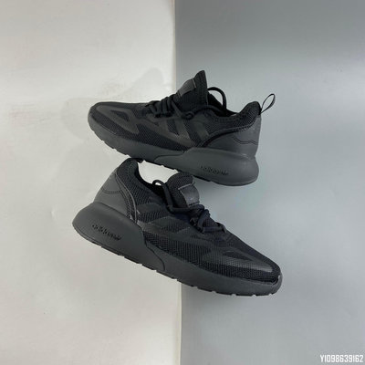 【ST潮鞋館】adidas ZX 2K Boost 黑魂 百搭 防滑 運動 慢跑鞋 FW2363 26-37 大童