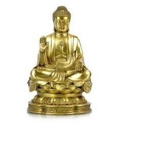 【熱賣精選】開光銅大日如來擺件 佛祖佛像佛手家居工藝擺設 銅如來銅釋迦  佛祖模型