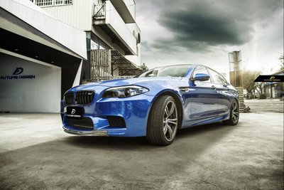 【政銓企業有限公司】BMW F10 正M5 專用 R款 抽真空 高品質 雙面卡夢 前下巴 免費安裝 現貨 非仿間一般包覆