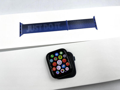 §上進心集團§Apple Watch SE2 第二代 44mm GPS 午夜色 外觀漂亮 盒裝 蘋果 35