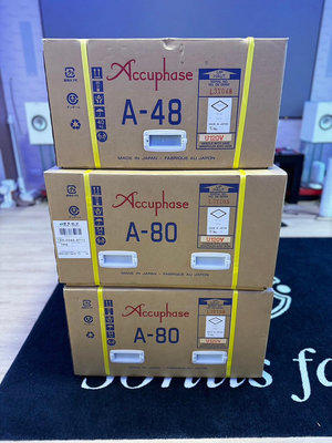 ~台北台中鳳誠影音~ 2024 日本製 Accuphase A80 純A類65W*2 後級功率擴大器 台笙公司貨，歡迎洽詢。