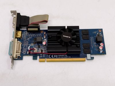 K【小米一店】二手 技嘉 GV-N210D3-1GI 1GB DDR3 DVI-I VGA HDMI