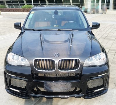 泰山美研社 20100222 BMW X5 X6 E70 E71 碳纖維 引擎蓋 依當月進口報價為準