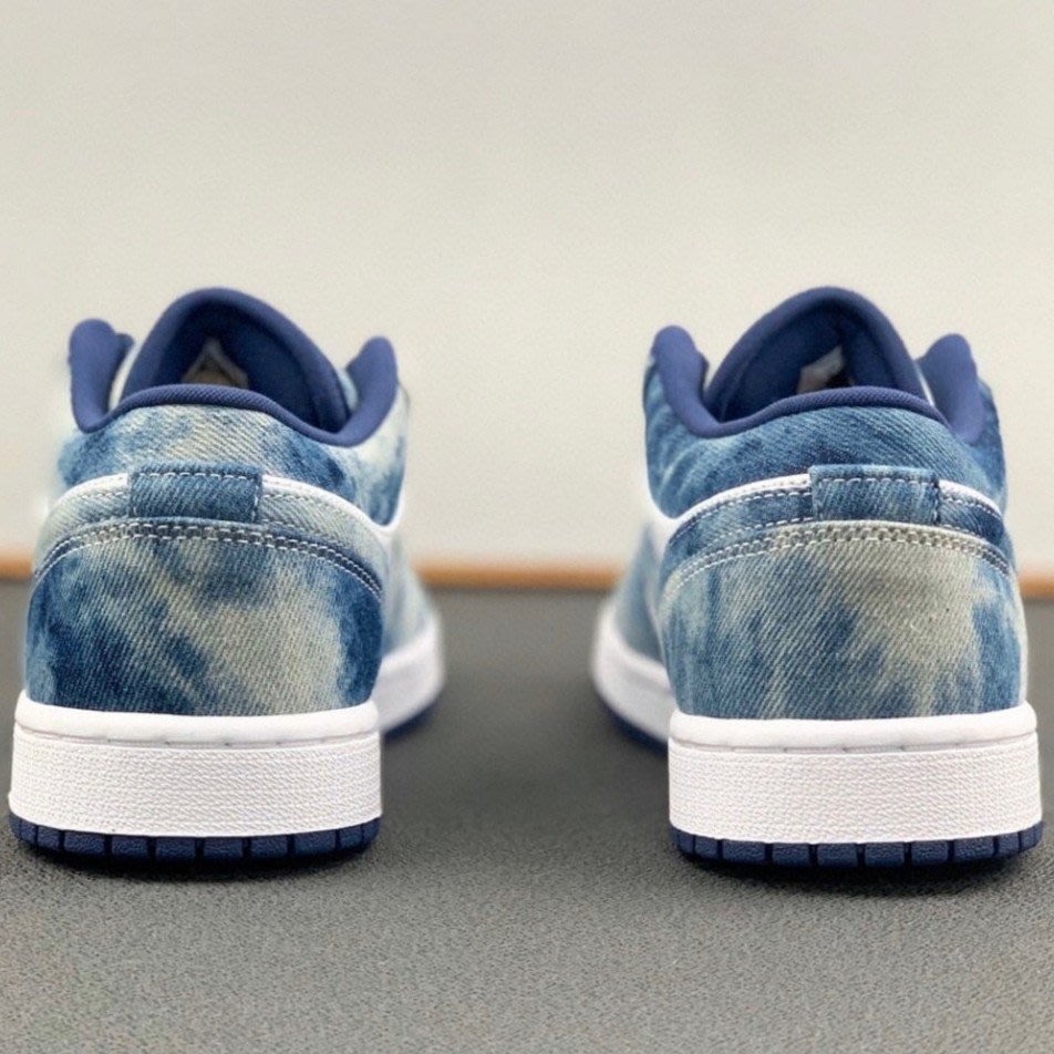 正品】Air Jordan 1 Low Washed Denim CZ8455-100 藍潮鞋| Yahoo奇摩拍賣