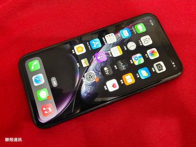 聯翔通訊 保存好機況新 黑色 Apple iPhone XR 128G 台灣原廠過保固2019/10/28 原廠盒裝※換機優先