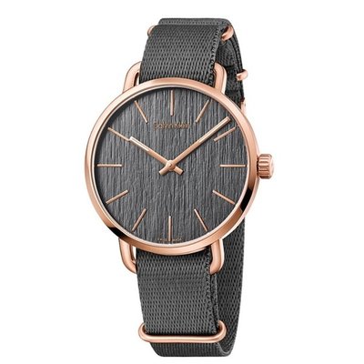 『中美鐘錶』可議價 Calvin Klein CK 男超然系列腕錶(K7B216P3)
