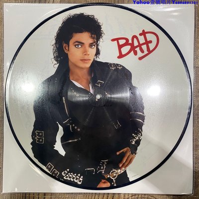 杰克遜真棒Michael Jackson Bad 畫膠 黑膠唱片LP～Yahoo壹號唱片