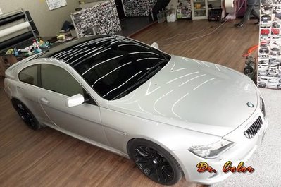 Dr. Color 玩色專業汽車包膜 BMW 630i 類全景式天窗