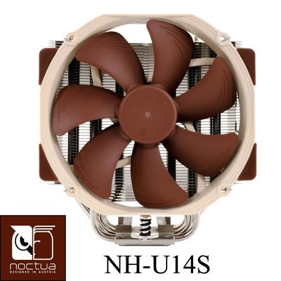 小白的生活工場*Noctua (NH-U14S) 多導管薄型靜音CPU散熱器/支援LGA2011/1155/AM2/FM1~現貨