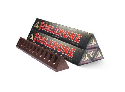 【苡琳小舖】新包裝 瑞士 TOBLERONE 瑞士三角黑巧克力 100gx3