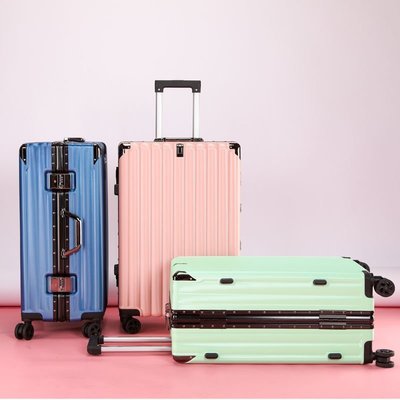 鋁框行李箱女學生韓版24拉桿箱男商務旅行箱大容量26密~特價家用雜貨