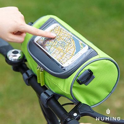 『無名』 防水透視！ 腳踏車 手機 收納包 單車 觸控 導航 收納包 斜肩包 iPhone 12 Pro P11127