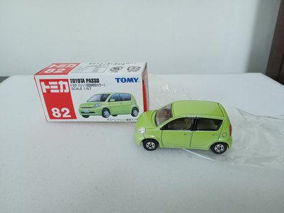 (多美小車)舊藍標 Tomy NO.82 Toyota Passo 初回版(A378)