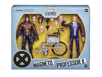 Marvel Legends 漫威 20周年 萬磁王 X教授 6吋 雙人偶組~9月上市