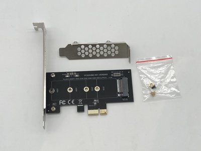 ☆偉斯科技☆M2PE42 PCI-E 1X M.2(NVMe) 1-Port SSD轉接卡