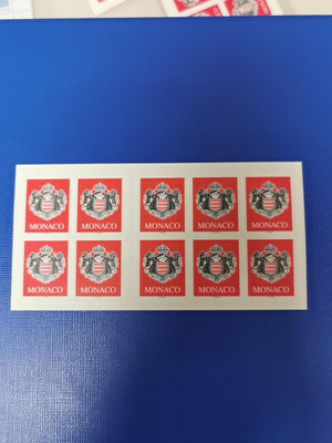 【二手】 摩納哥 2001年郵票 城徽干膠郵票 版票773 郵票 首日封 小型張【經典錢幣】