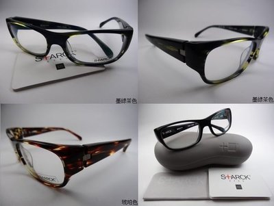 信義計劃 眼鏡 Starck 和 Alain Mikli 0741 法國製 彈簧 手工眼鏡 角矢 eyeglasses