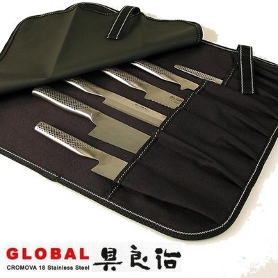 【angel 精品館 】 日本具良治 GLOBAL 專業廚刀收藏刀套 (9支) G-666/09