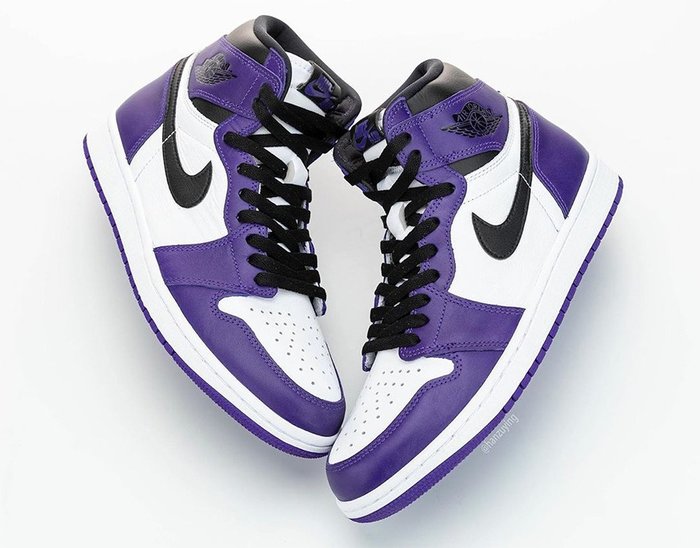 nike court purple high