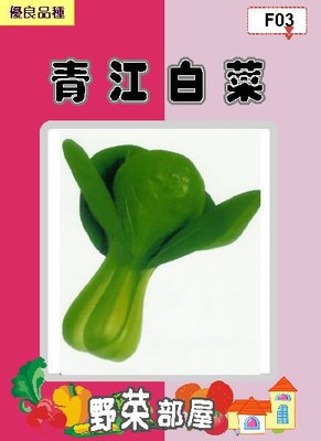 【野菜部屋~】F03青江白菜種子22公克 , 青梗湯齒形 , 每包15元~