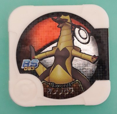 神奇寶貝 Pokemon Tretta 台灣特別02彈  BS 093A 雙斧戰龍A版 (原Z2 三星 3星 )
