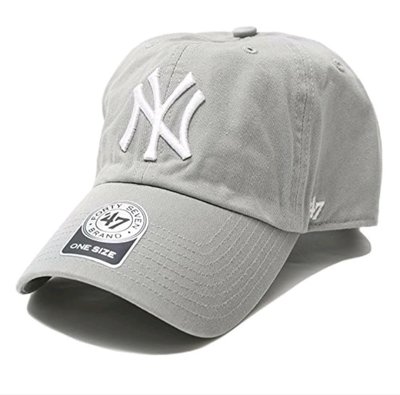 現貨 47 BRAND NEW YORK YANKEES  ’47 CLEAN UP 洋基 棒球帽  灰色