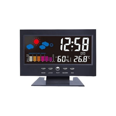 居家萬年曆溫濕度鬧鐘 USB供電 溫度濕度鐘 電子鐘 電子時鐘 數字鐘 日期顯示時鐘