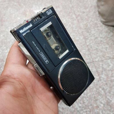日本製 National 國際牌 Panasonic 錄音機 卡帶機 錄音帶 電台 復古 收藏用 老物件 天珠 瑪瑙 鑽戒 手鏈 古玩 典藏 擺飾 w箱