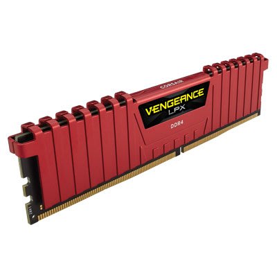 @電子街3C 特賣會@CORSAIR 海盜船 Vengeance 純鋁合金LPX系列 DDR4 2666-8Gb-紅色
