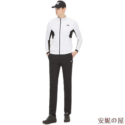 美琪百貨屋PXG韓國高爾夫服裝男士長褲夏免燙運動速乾彈力球褲golf男褲