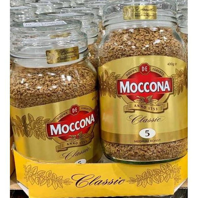 [COSCO代購4] D128828 Moccona 中烘焙即溶咖啡粉 400公克