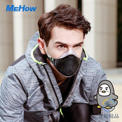 Mehow透氣PM2.5防粉塵防霧霾防花粉3D立體不勒耳面罩