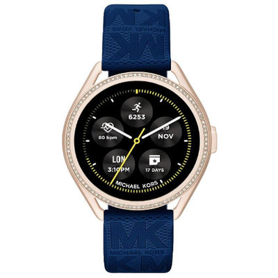 Michael Kors 女款 43 公釐不鏽鋼觸控螢幕智慧型手錶