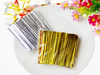 台灣製 MIT魔帶 一包約1000支 ❤️ 金色 銀色 工具 婚禮小物 手工藝 金蔥緞帶 人造花 束口帶 束帶 資材