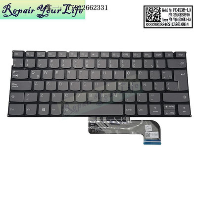 電腦零件適用于聯想 LENOVO YOGA S730-13IWL S730-13IML 鍵盤背光LA SP筆電配件
