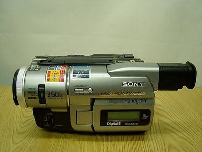 【小劉二手家電】SONY DIGITAL8/ V8/HI 8 攝影機,DCR-TRV110型,可夜拍錄放充電-52