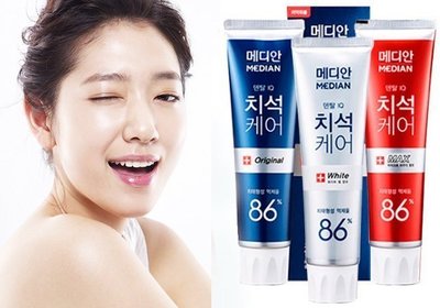 *魅力十足* 韓國 MEDIAN 86% 麥迪安去牙垢牙膏 (120g) 皮諾丘劇中使用牙膏