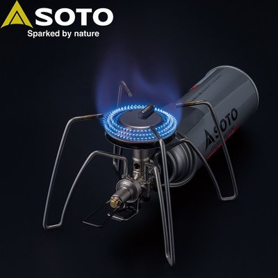 日本SOTO卡式爐ST-310/340蜘蛛爐戶外野餐爐具瓦斯丁烷燃氣爐頭【定金】-有意請咨詢