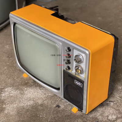 擺件 現貨老式黑白電視機復古懷舊電影道具8090年代古董收藏擺件老物件