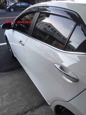 [[娜娜汽車]]豐田 altis 11代 11.5代 專用 晴雨窗 加厚款 台灣製