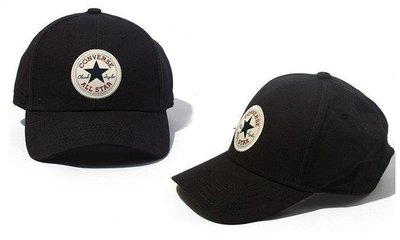 【鞋印良品】CONVERSE All Star LOGO  老帽 棒球帽 復古 百搭 可調式 黑10002992-A01