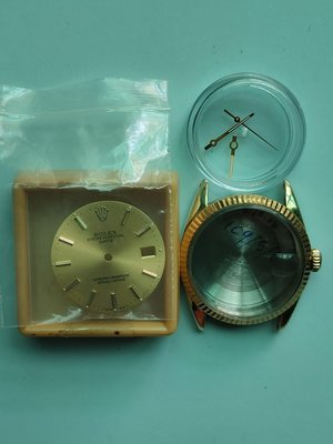 勞力士原裝1550面盤錶殼組
